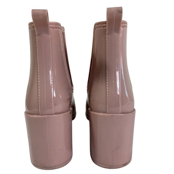 Jeffery Campbell Hurricane Rain heeled booties 10 Pink - Picture 4 of 7